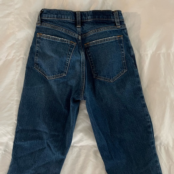 Abercrombie & Fitch - Ultra High Rise 90s Straight Jean Size: 24 SHORT - Picture 2 of 7